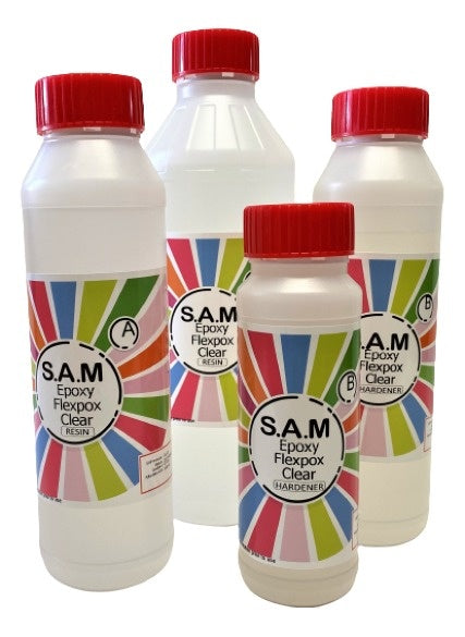 Huismerk - SAM Flexpox - Heldere Flexibele Epoxyhars