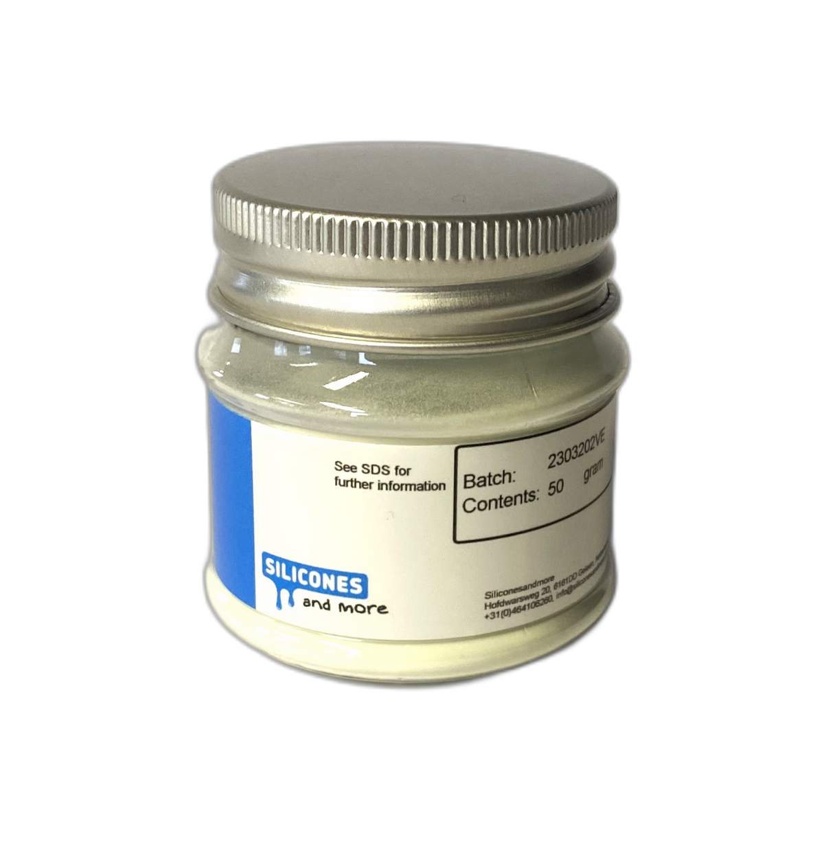 Huismerk - SAM Glow Filler Blauw of Groen – Glow-in-the-Dark Vulstof voor Siliconen, Epoxy & Polyurethaan