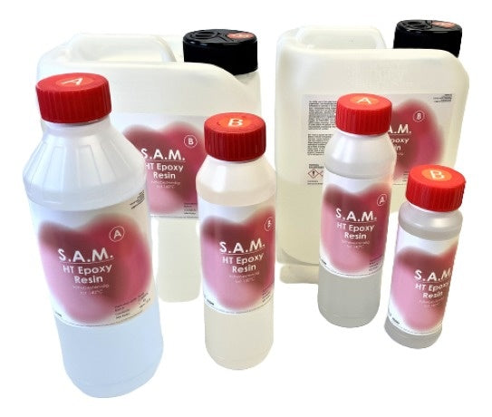 Huismerk - SAM HT Epoxy Resin, hittebestendig tot 140°C