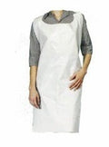 Huismerk - SAM Schort van LDPE 150 x 90 cm wit 50 Micron