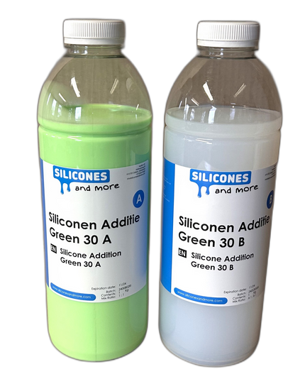Huismerk - SAM Siliconen Additie Green 30 Set
