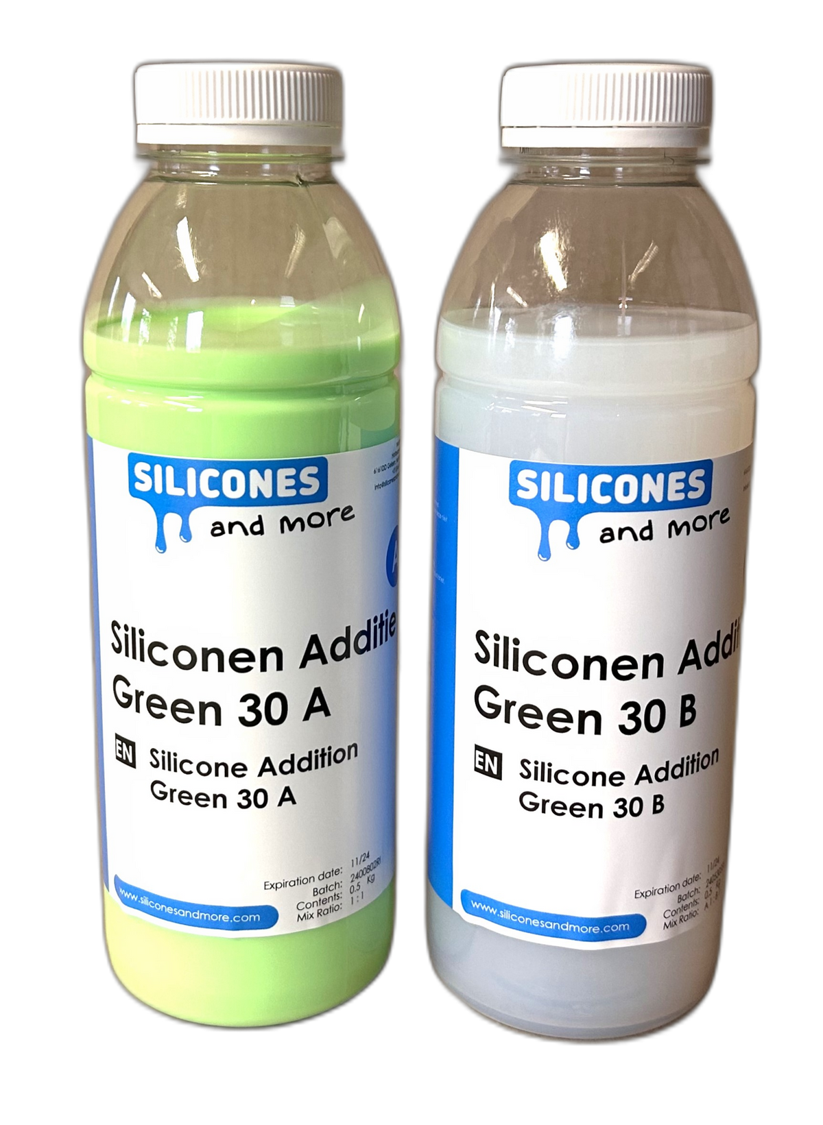 Huismerk - SAM Siliconen Additie Green 30 Set