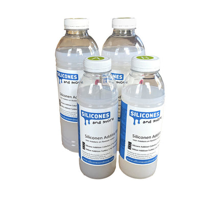 Huismerk - SAM Siliconen Additie Kleurloos 5 – Zeer Zachte Platinum Silicone voor Maskers & Flexibele Mallen