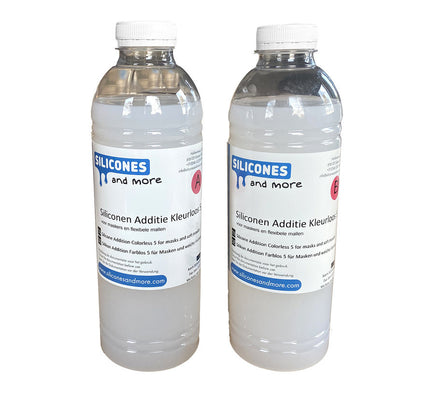 Huismerk - SAM Siliconen Additie Kleurloos 5 – Zeer Zachte Platinum Silicone voor Maskers & Flexibele Mallen