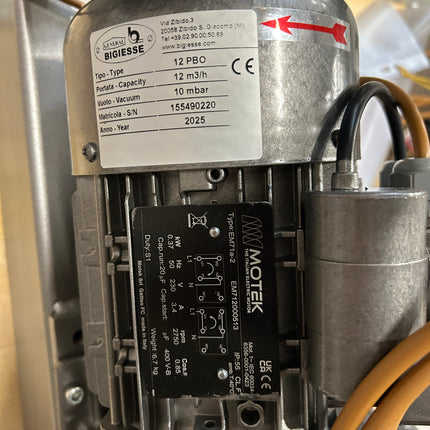 Induvac Vacuümpomp voor vacuüm bagging – Draaischuifvacuümpomp 12 m³/h