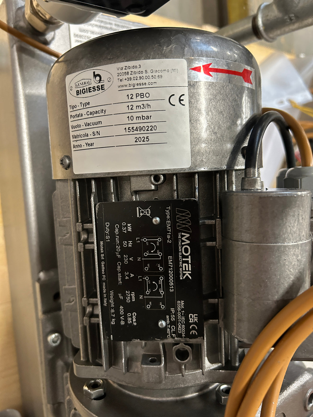 Induvac Vacuümpomp voor vacuüm bagging – Draaischuifvacuümpomp 12 m³/h
