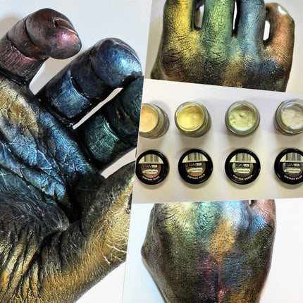 Pentacolor Gilding Wax - Metallic Afwerkingswas voor Beelden & Bodycasting