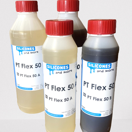 Polytek Polytek PT Flex 50 – Flexibele Polyurethaan Gietrubber Shore A50 voor Mallen & Prototyping