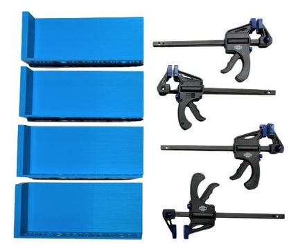 S.A.M. Bekisting  Set voor siliconen mallen - Kunststof 20 x 8 cm.