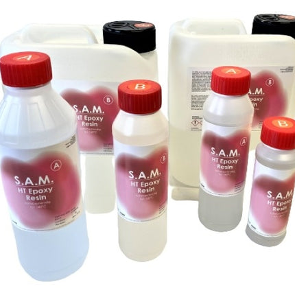 S.A.M. HT Epoxy Resin, hittebestendig tot 140°C
