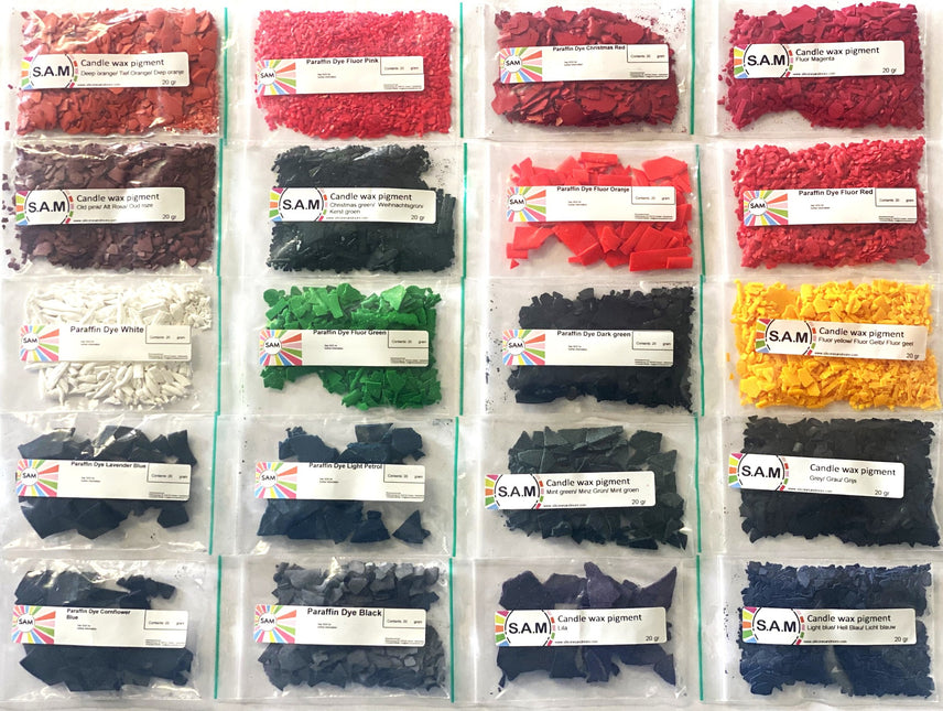 S.A.M. Paraffine Kleurstof  - Candle Wax Pigment