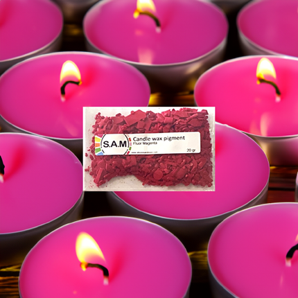 S.A.M. Paraffine Kleurstof  - Candle Wax Pigment
