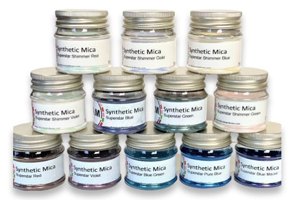 S.A.M. Synthetische Mica poeder - 100% kinderarbeidvrije mica kleurpigmenten