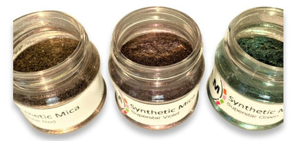 S.A.M. Synthetische Mica poeder - 100% kinderarbeidvrije mica kleurpigmenten