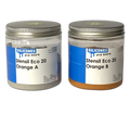 Silconic Silconic Stensil ECO 20 Oranje – Zachte Kneedbare Silicone voor Huidafdrukken & SFX Mallen