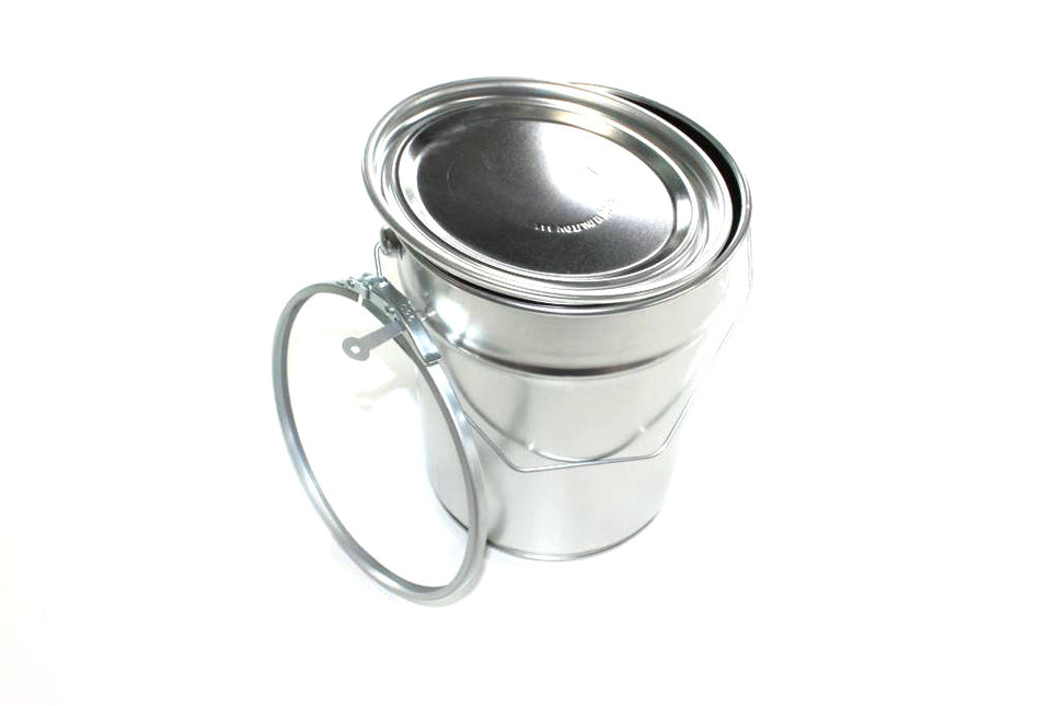 siliconesandmore 5 ltr conisch blik blank/blank UN
