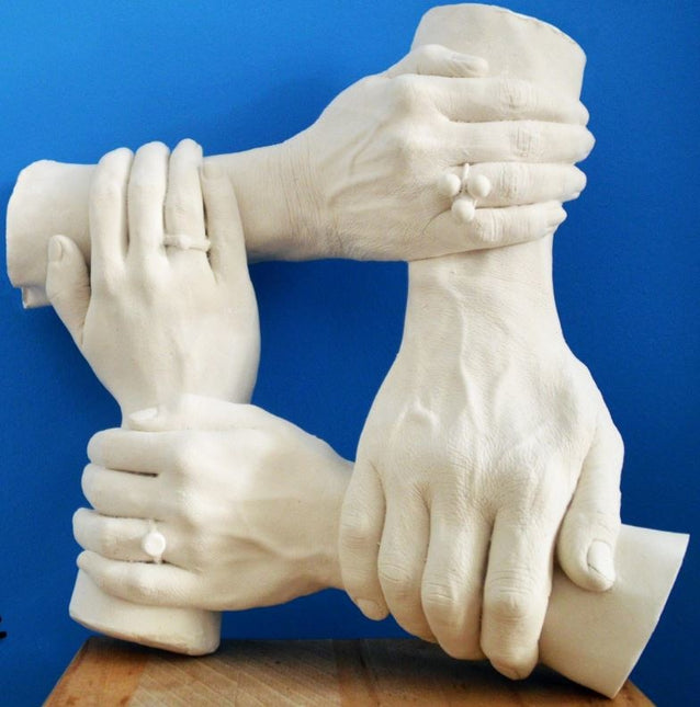 siliconesandmore Bodycasting Set - Handenkrans
