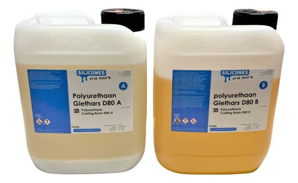 Siliconesandmore Ebalta SG 2000 L Polyurethaan Giethars D80 set
