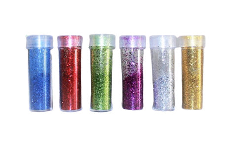 siliconesandmore Glitter Set (6 kleuren)