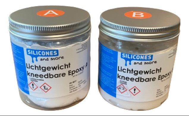 siliconesandmore Lichtgewicht Kneedepoxy