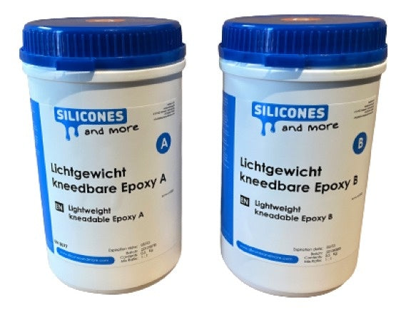 siliconesandmore Lichtgewicht Kneedepoxy