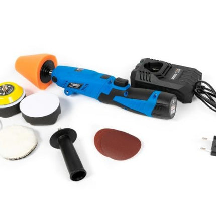 siliconesandmore Mini Polijstmachine - BTC Line Blue 12V