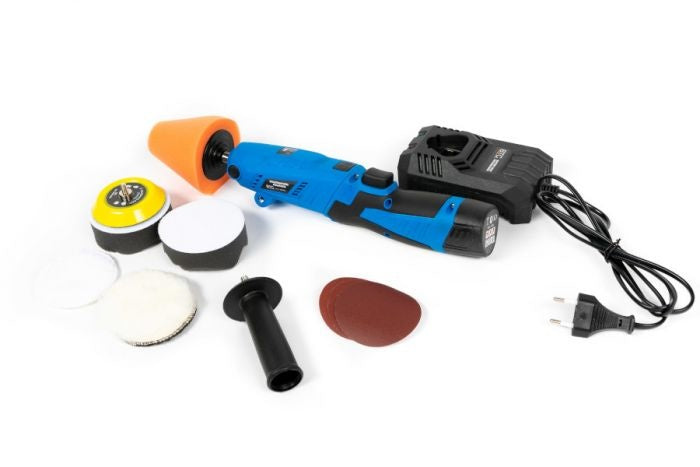 siliconesandmore Mini Polijstmachine - BTC Line Blue 12V