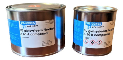 siliconesandmore Polyurethaan Gietsysteem Flexibel A60