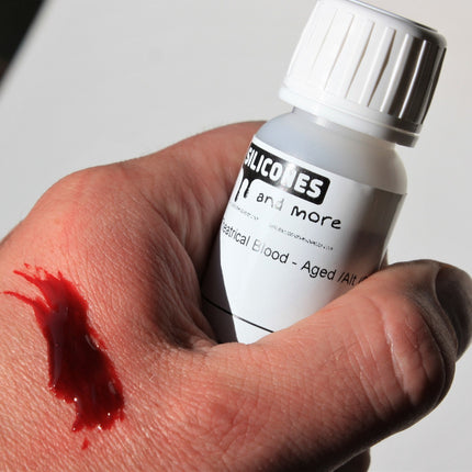 siliconesandmore SFX Theatrical Blood Aged