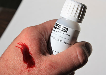 siliconesandmore SFX Theatrical Blood Aged