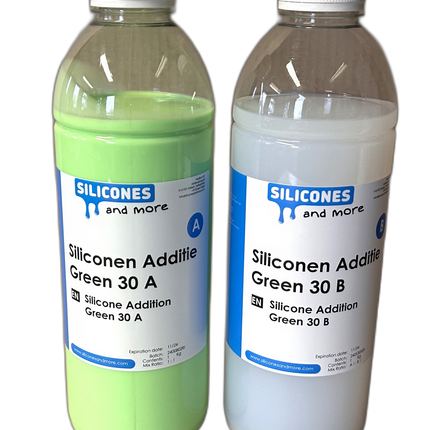 siliconesandmore Siliconen Additie Green 30 Set