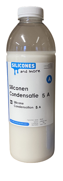 Siliconesandmore Siliconen Condensatie 5 A component- Zacht
