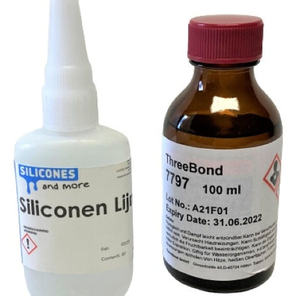 siliconesandmore Siliconen Lijm Set