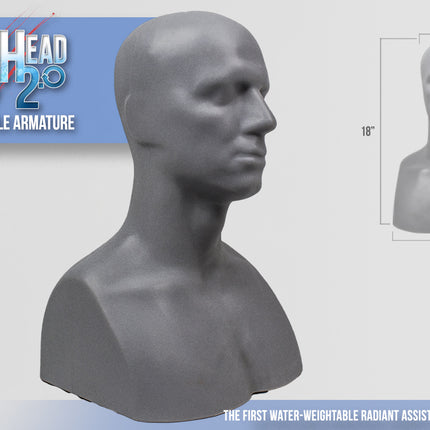 The Monster Makers Ed & Alanna H2.0 - Premium levensgrootte Sculptuurbustes