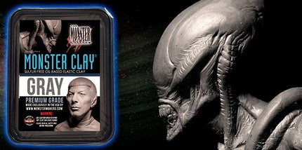 The Monster Makers Monster Clay Grijs