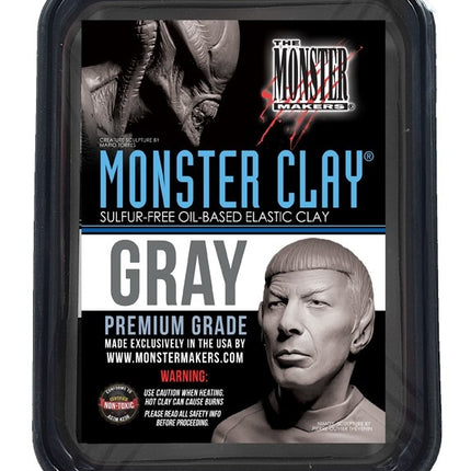 The Monster Makers Monster Clay Grijs