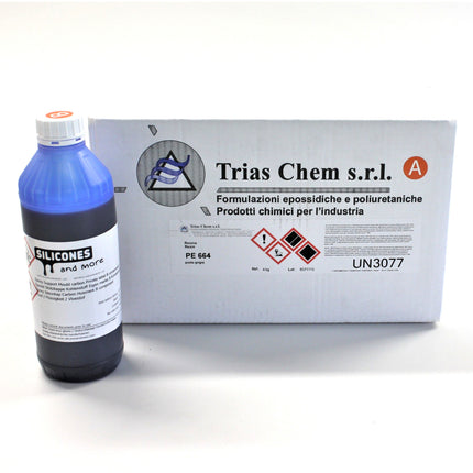 Trias Chem srl Epoxy Steunkap Carbon Set - 2-Componenten Koolstofvezel Reparatiesysteem