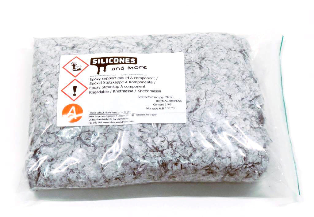 Trias Chem srl Epoxy Steunkap Carbon Set - 2-Componenten Koolstofvezel Reparatiesysteem