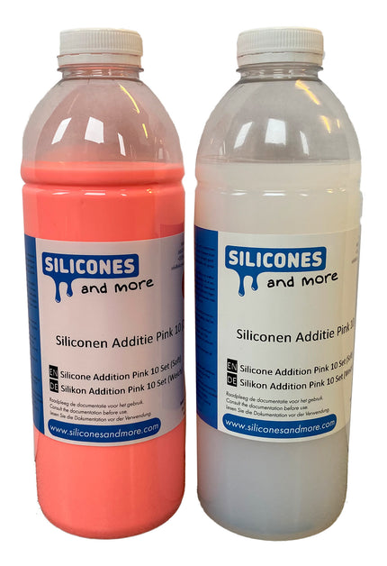 Wacker Chemie AG Wacker CENUSIL® M 810 A/B “Pink 10” – Zachte Additie Vormrubber voor Kaarsenmallen & Zeepmallen