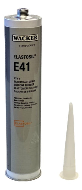Wacker Wacker ELASTOSIL® E41 Transparent – Zelfvloeiende Silicone Lijm voor Elektronica & Industriële Afdichting