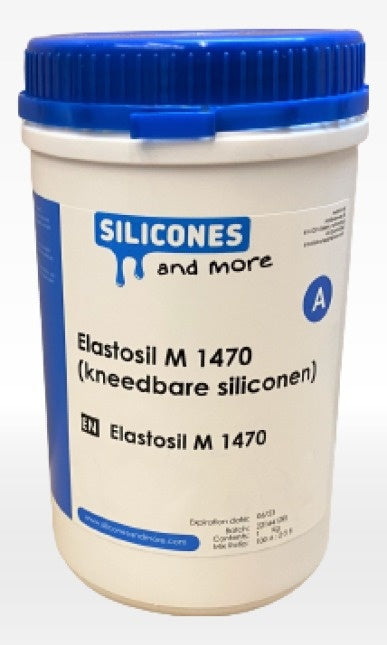 Wacker Wacker Elastosil M 1470 – Kneedbare Condensatie Silicone voor Mallen Maken & Modelbouw