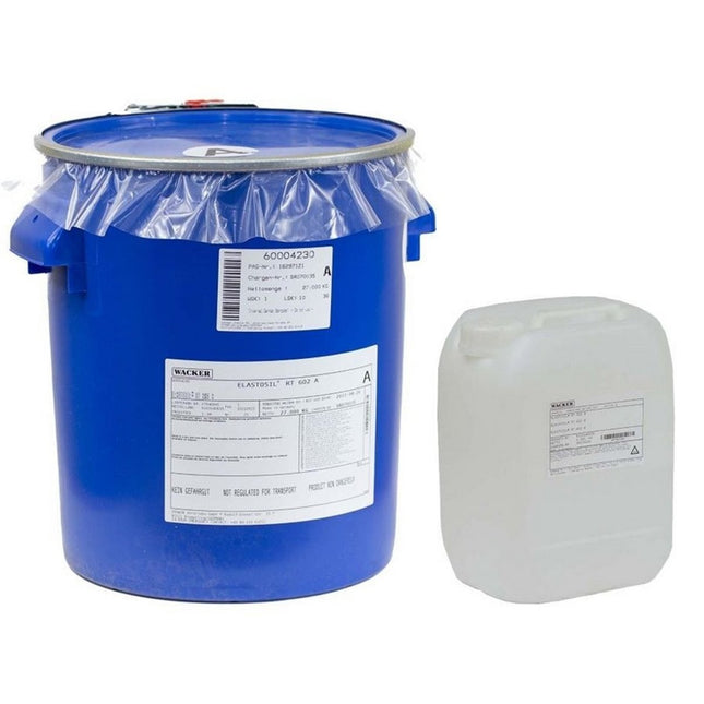 Wacker Wacker ELASTOSIL® RT 602 A/B – Lichtgrijs Additie Siliconenrubber voor Elektronica & Sensorinkapseling