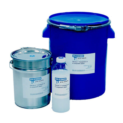 Wacker Wacker Elastosil Vario 15 Normaal – Translucente Platinum Silicone voor Mallen & Prototyping